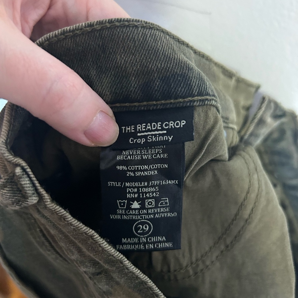NWOT Blank NYC denim - the Reade skinny camo jeans - Picture 7 of 9